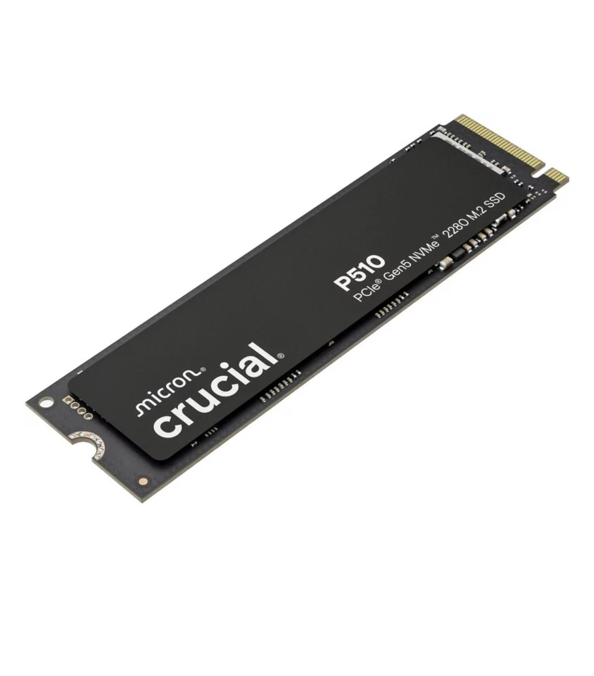 Crucial P510 SSD 1TB M.2 NVMe PCIe 5.0 x4 Gen5, bis zu 11.000 MB/s Lesen, 9.500  - Image 4 of 4