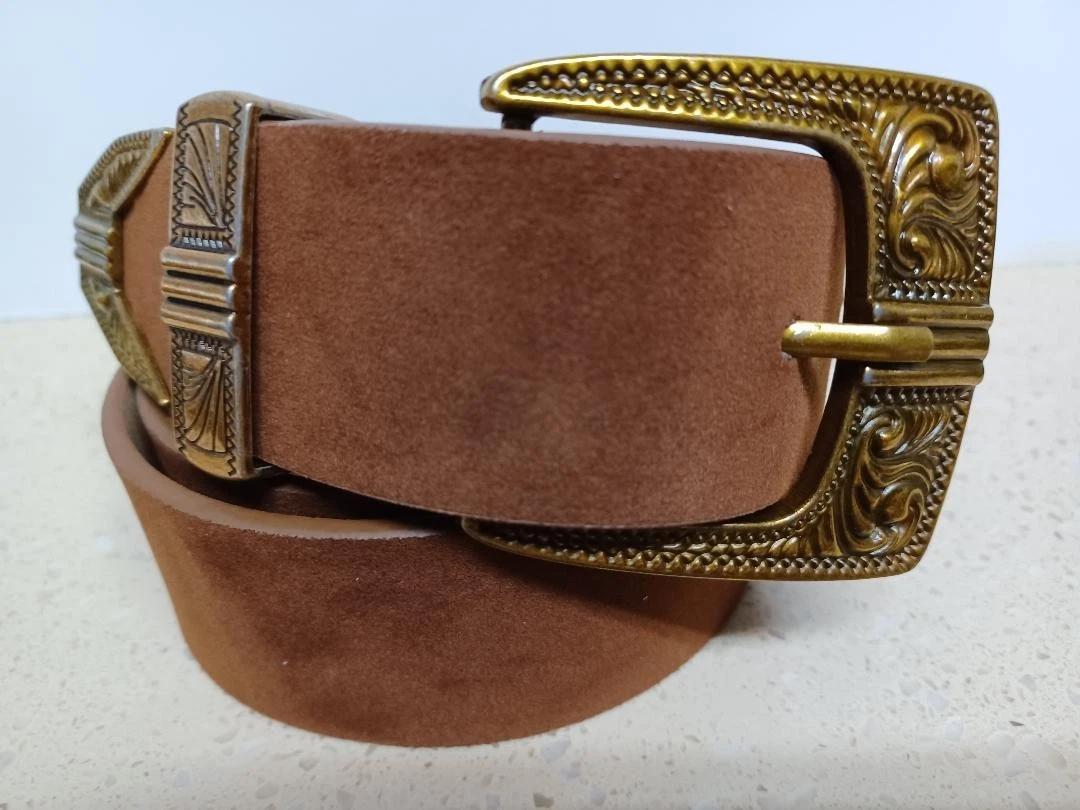 Anthropologie Linea Pelle leather belt Sz M/32-27” Leather Women main image 4