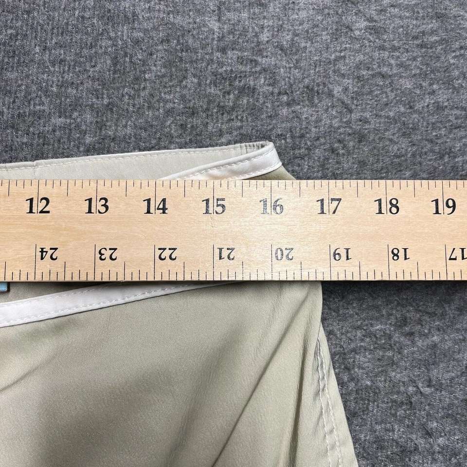 Pantalones de nailon Roxy Quiksilver para mujer talla 11 caqui beige elástico Foto 4 de 4