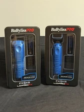 BaByliss PRO FXONE LO-PRO FX One BLUE Clipper Trimmer Set Limited Edition-New