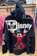 Walt Disney World Fantasia Sorcerer Mickey Mouse Hoodie For Adults 2025