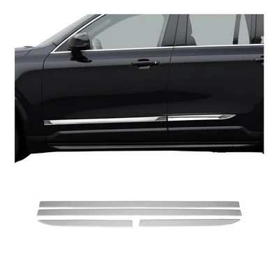 Garniture baguette de porte latérale pour BMW Série 5 G30 G31 2017-2024 inox - Photo 1/4