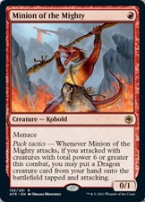 Minion of the Mighty - Light Play MTG Adventures in the Forgotten Realms