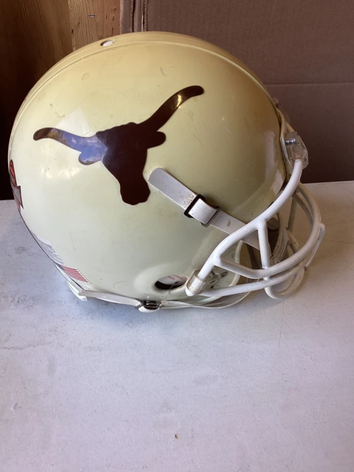 VTG Texas Longhorns Riddell Football Helmet SZ L Bowl Championship Series #10 - Image 2 of 4