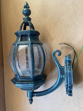 RETRO VINTAGE WANDLEUCHTE INDUSTRIE LAMPE AUßEN Innen LATERNE Terrasse Hof schwa