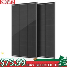 400W Solar Panel 12V Battery Charge RV Car Marine Home Off-Grid Charger  200W 2  