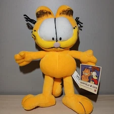 Garfield & Odie Stuffed Animal Plush Nanco 12” NEW Cartoon Classic