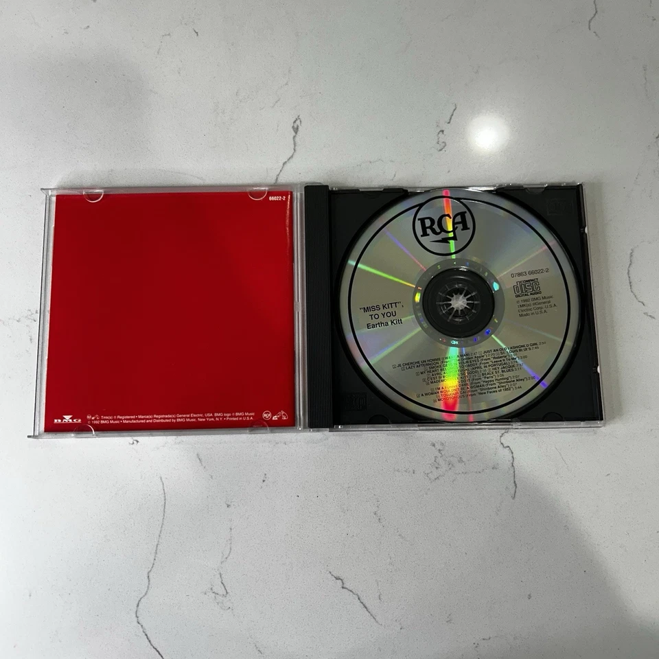 Eartha Kitt Miss Kitt To You CD Jazz Vocal Lounge Classic Cabaret Songs Foto 4 de 4