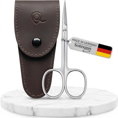 Solingen Curved Cuticle Scissors   Precision German Steel for Manicure & Pedicur