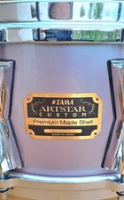 Tama Artstar Rullante Personalizzato 14"x6,5" - Raro Alette Denti di Squalo (Made in Japan)