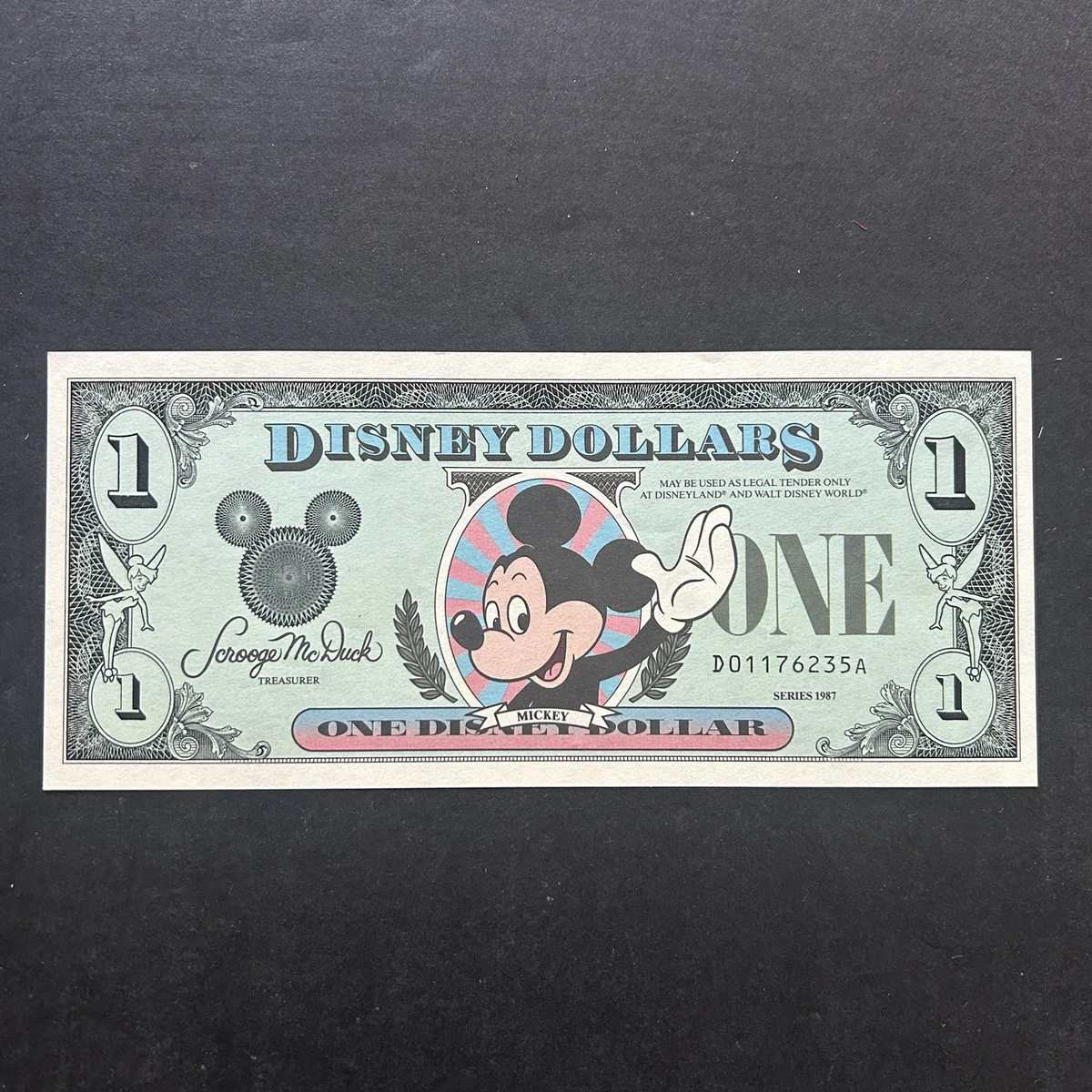 ☆希少初版連番　折なし美品☆DisneyDollars ディズニーダラー　87 ☆希少初版連番 折なし美品☆DisneyDollars ディズニーダラー 87
