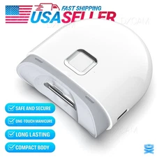 Safety Electric Nail Clipper Automatic Thick Nails Trimmer Professional Tool US