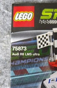LEGO Speed Champions 75873 Audi R8 LMS Ultra Instruction Manual Original 2016