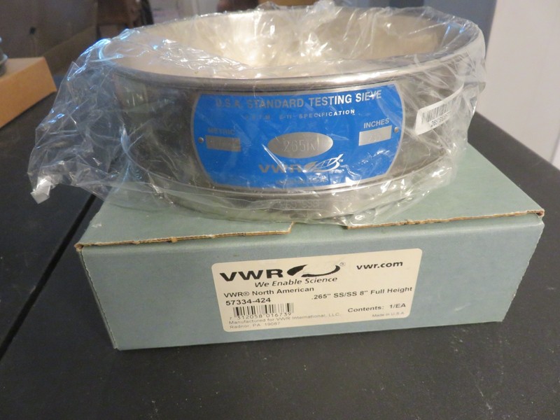 Stainless Sieve 8"/Brand New in Box/ VWR 57334-424