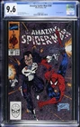 🔥 AMAZING SPIDER-MAN #330 CGC 9.6 1990 White Pages PUNISHER Erik Larsen Art🔥