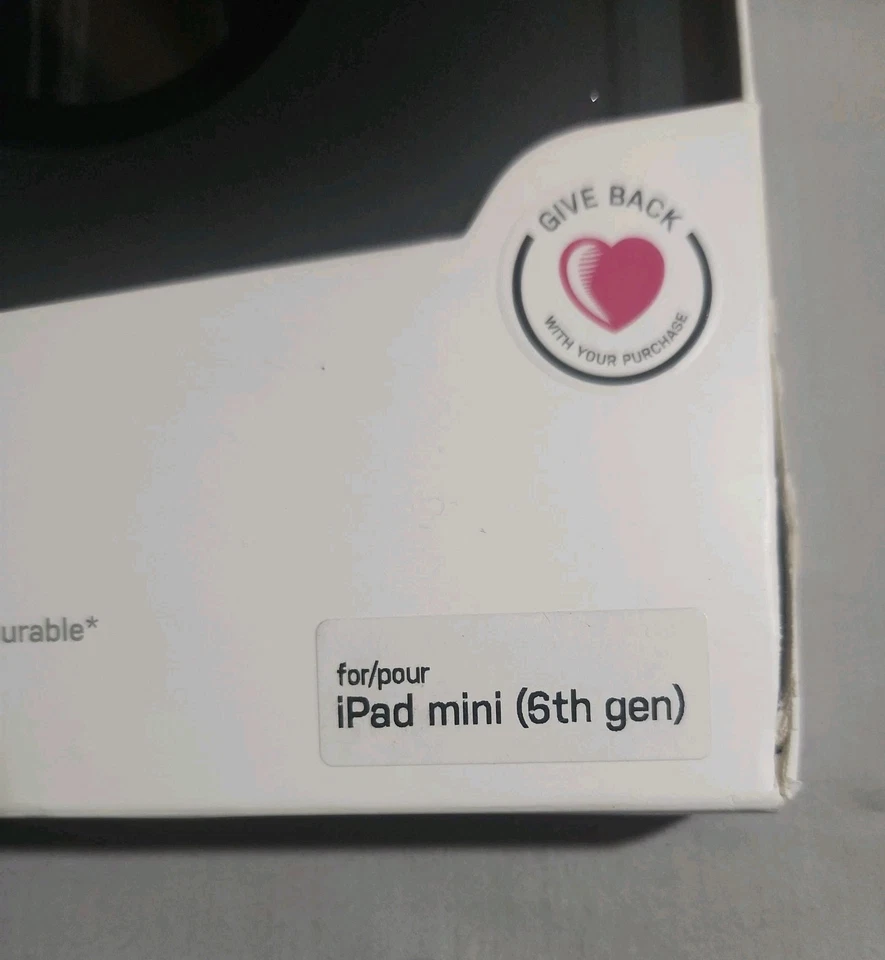 OtterBox iPad Mini (6th Gen) Defender Series Pro Case - Black, Rugged Protection - Image 4 of 4