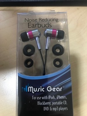Music Gear 5ST545 Noise-Reducing Earbuds | Comfort Fit & Crisp Sound