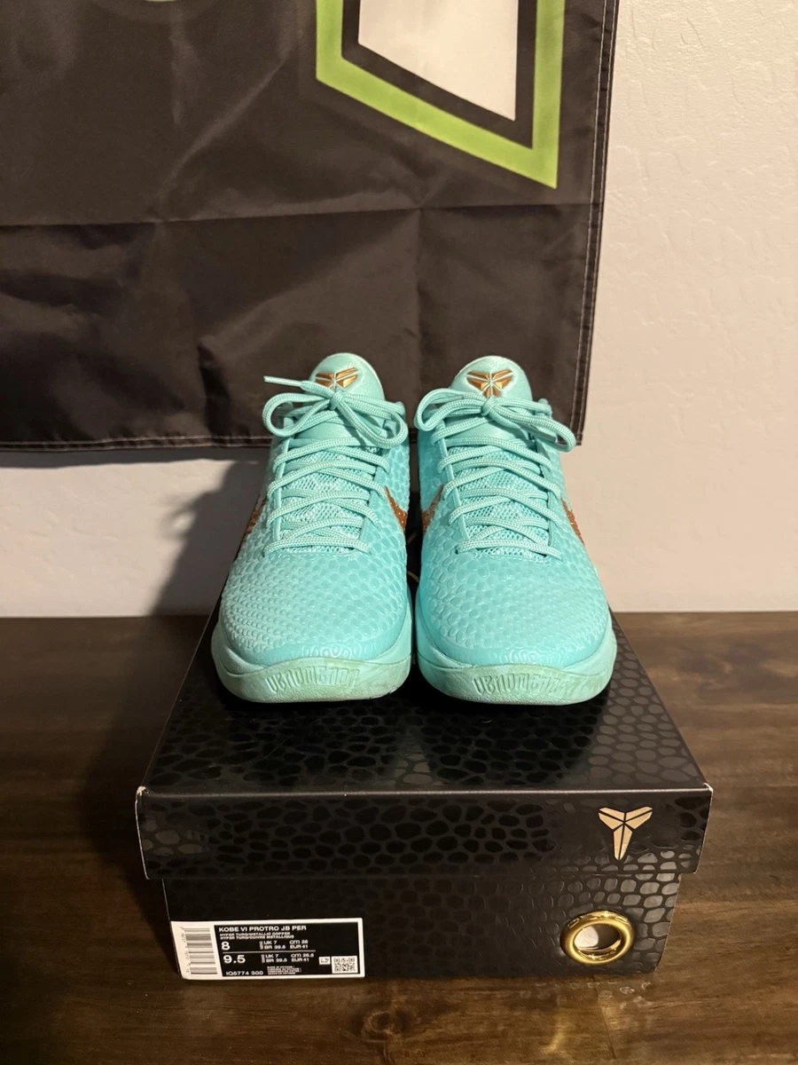 Jalen Brunson x Nike Zoom Kobe 6 Protro Statue of Liberty for Sale