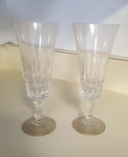 Vtg W.M. Dalton 24% French Lead Crystal Parfait Whiskey Sour Glasses Verité