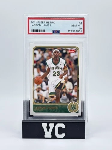 2011 LeBron James #2 PSA 10 Fleer Retro NBA Basketball Card Gem Mint HOF