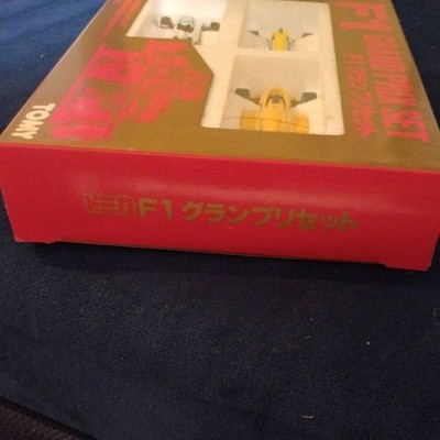 TOMICA F1 GRAND PRIX SET LOTUS HONDA WILLIAMS Racing Mini Car 1987