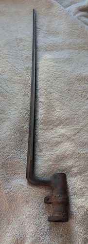 Socket Bayonet Is It British Pattern Or Civil War ... Not Sure ... Unmarked