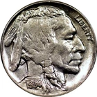 1934 5C Buffalo Nickel AU R19383