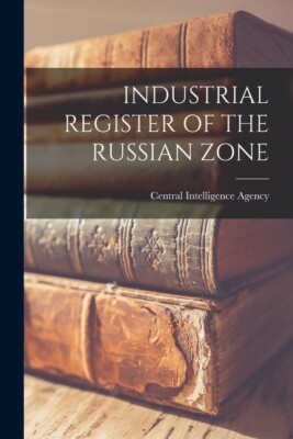 Industrial Register Of The Russian Zone