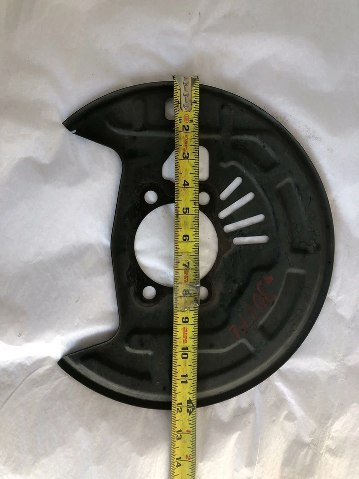 2014 NISSAN SENTRA Front Brake Plate Sedan Left Driver Side LH G - Image 4 of 4