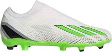 ADIDAS X SPEEDPORTAL .3 LL FG SOCCER CLEATS Men's 6.5 / WOMEN'S 7.5 WHITE/GREEN