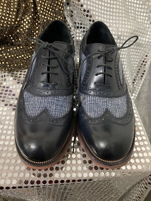 BUGATCHI Black Wingtip Oxford High end leather men’s shoes.  Very Nice. Bugatchi | Shoes | Bugatchi Black Wingtip Oxford High End  main image 2