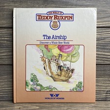 The World Of Teddy Ruxpin The Airship 1985 Ken Forsee Hardback Book A1