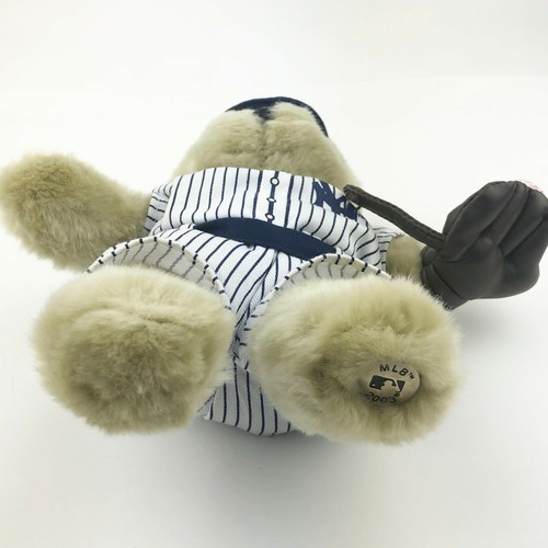 Starbucks Coffee Bearista Plush 9” Bear New York NY Yankees 2003 1st Ed MLB - Picture 5 of 10