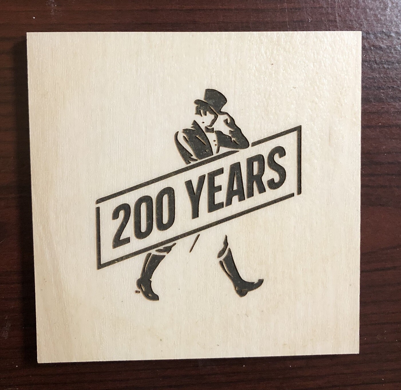 JOHNNIE WALKER 200th Anniversary Coaster