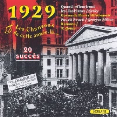 Audio Cd 1929 Les Chansons De Cette Annee La'