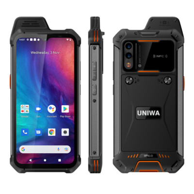 UNIWA W888 EXPLOSION PROOF RUGGED 4gb 64gb Waterproof 6.3'' Fingerprint Android