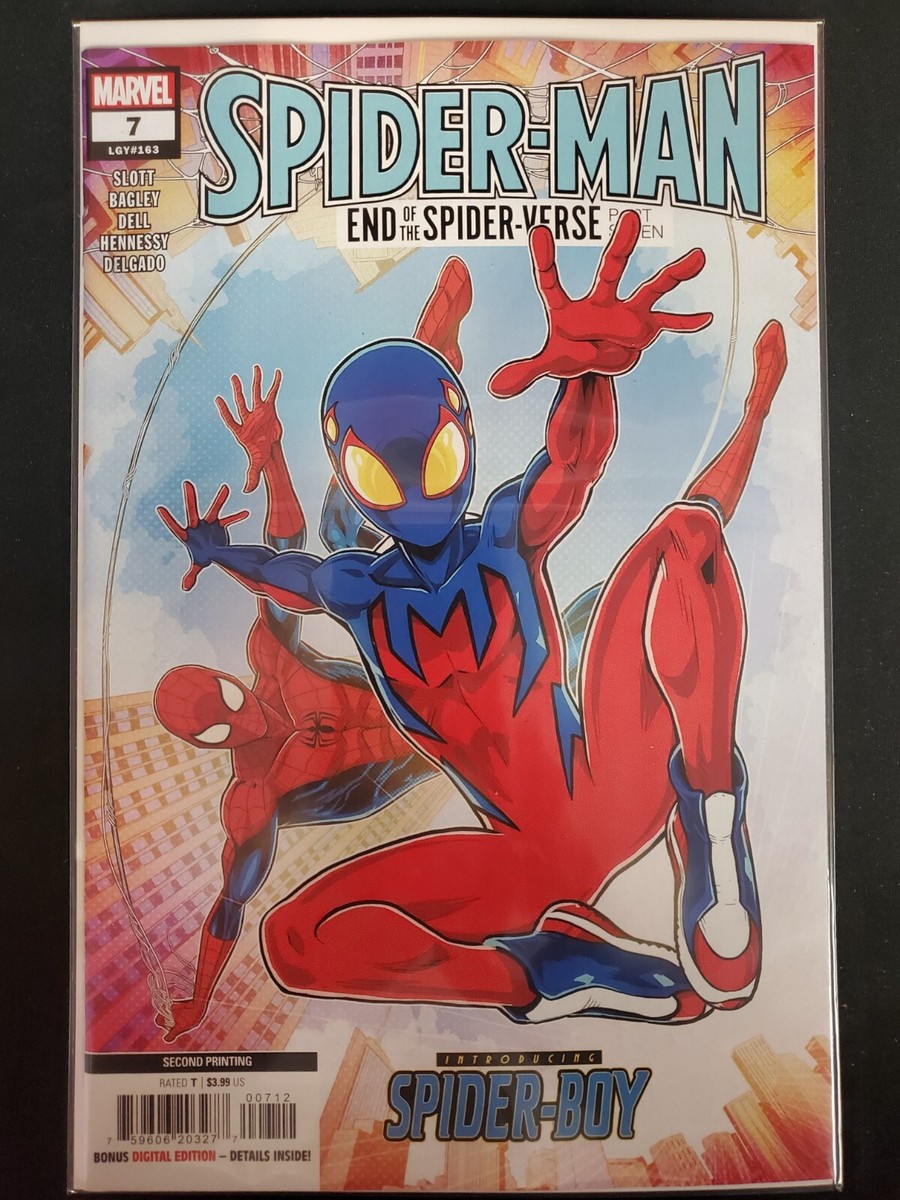 Spider-Man #7 2nd Print 1st Spider-Boy Marvel 2023 VF/NM Comics | eBay