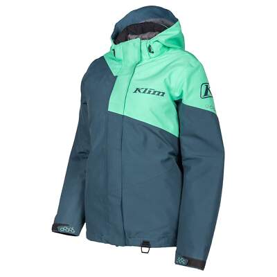Klim Fuse Women's Snowmobile Jacket - Wintermint/Petrol
