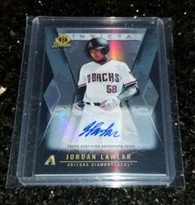 2021 BOWMAN CHROME DRAFT INVICTA AUTO JORDAN LAWLAR /99 AUTOGRAPH ROOKIE CARD