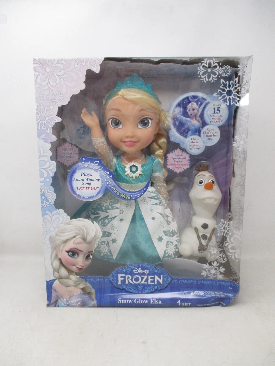 Poup e Disney Frozen Snow Glow Elsa EMBALLAGE ENDOMMAG