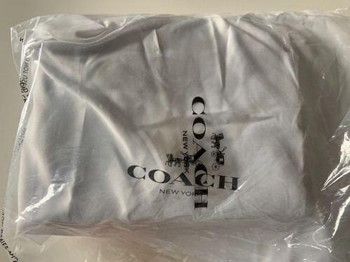 NUEVO Bolso de Hombro Coach 89066 Hutton Acolchado Cuero de Becerro ARÁNDANO $495 - Imagen 15 de 15