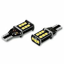 2x T15 LED Backup Reverse Light Bulb Canbus Error Free 6500K Super White 921 912