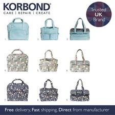 Korbond Craft Storage Bags - Knitting Bags, Craft Totes and Sewing Machine Bags