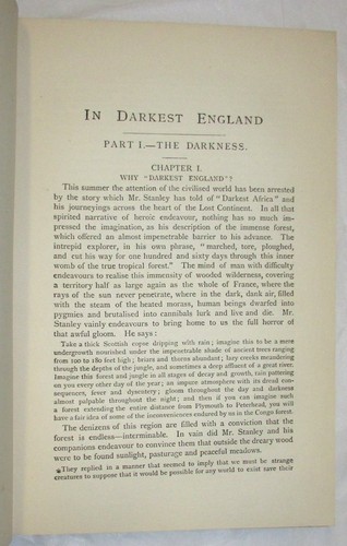 BOOTH William In Darkest England and The Way Out 1890 1st EDITION Salvation Army - Picture 4 of 4