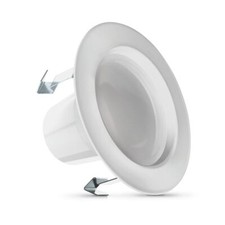 Feit Enhance Frost White 5.1 in W Aluminum LED Dimmable Recessed Downlight 8.6 W