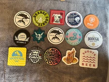15 Coasters From Various Breweries - Craft Beer - Brewery - Beer Coaster