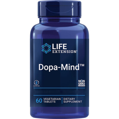 Life Extension, Dopa-Mind, 60 Veg.Tabletten - Blitzversand