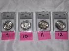 1921 Morgan Silver Dollar - Lot of 4 Coins- ALL BU !!! 90% Silver - Coin