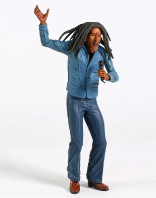 Figurine BOB MARLEY chanteur jamaïcain célébrité PVC 16.5 cm chanson reggae
