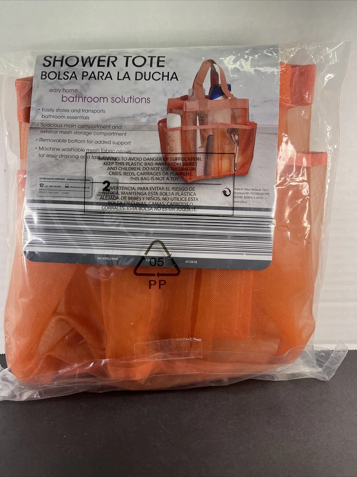 Mesh Allows Quick Dry Easy Transport Spacious Tote~Beaches Dorm Home Travel - Image 4 of 4